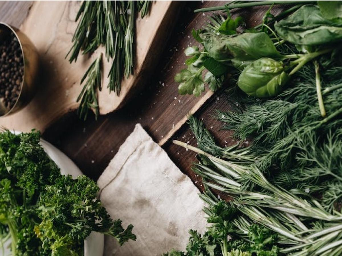 Limpieza con hierbas